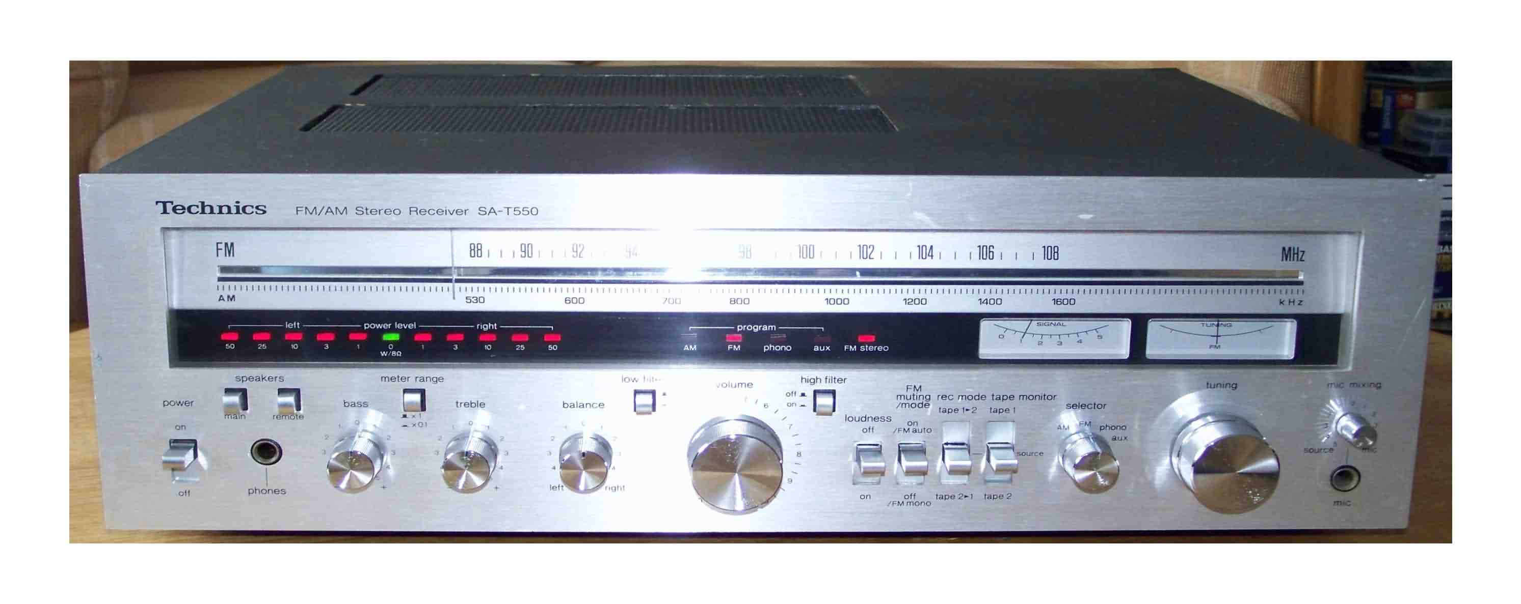 Technics receivers repareren, onderhouden, restaureren en reviseren